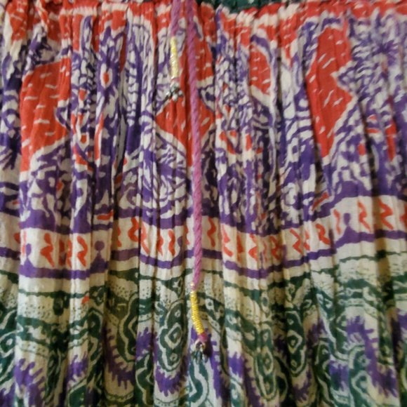 Sepal Inc. Bohemian Cotton Skirt - Picture 3 of 8